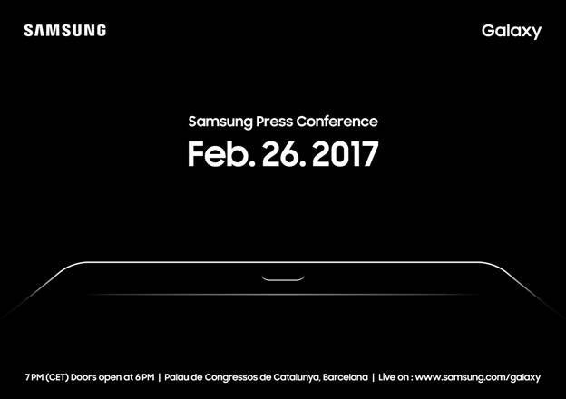 是三星發出 MWC 發表會邀請，沒意外會是 Galaxy Tab S3這篇文章的首圖