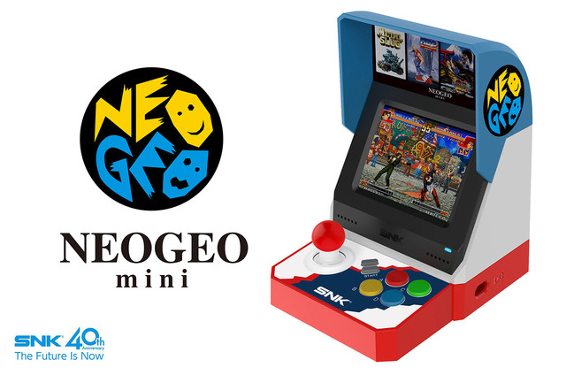Neo Geo mini 將於8 月22 日在台開放預購，單機3,480 元#snk (137225 
