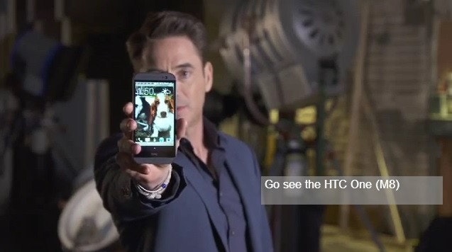 是HTC Change 品牌平台廣告形象代言人小羅勃道尼再拍攝影片讚賞 HTC M8這篇文章的首圖