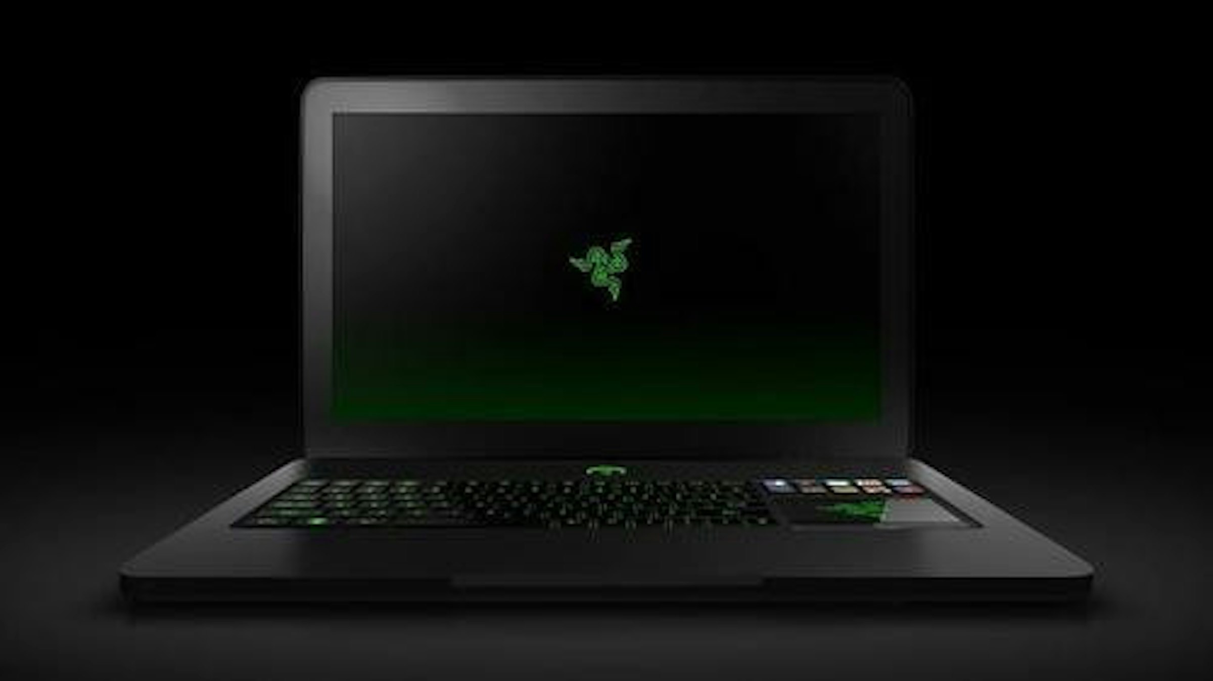 是電玩展即將會展出的 Razer Blade ，官網說首批推出僅 30 分鐘就被秒殺這篇文章的首圖