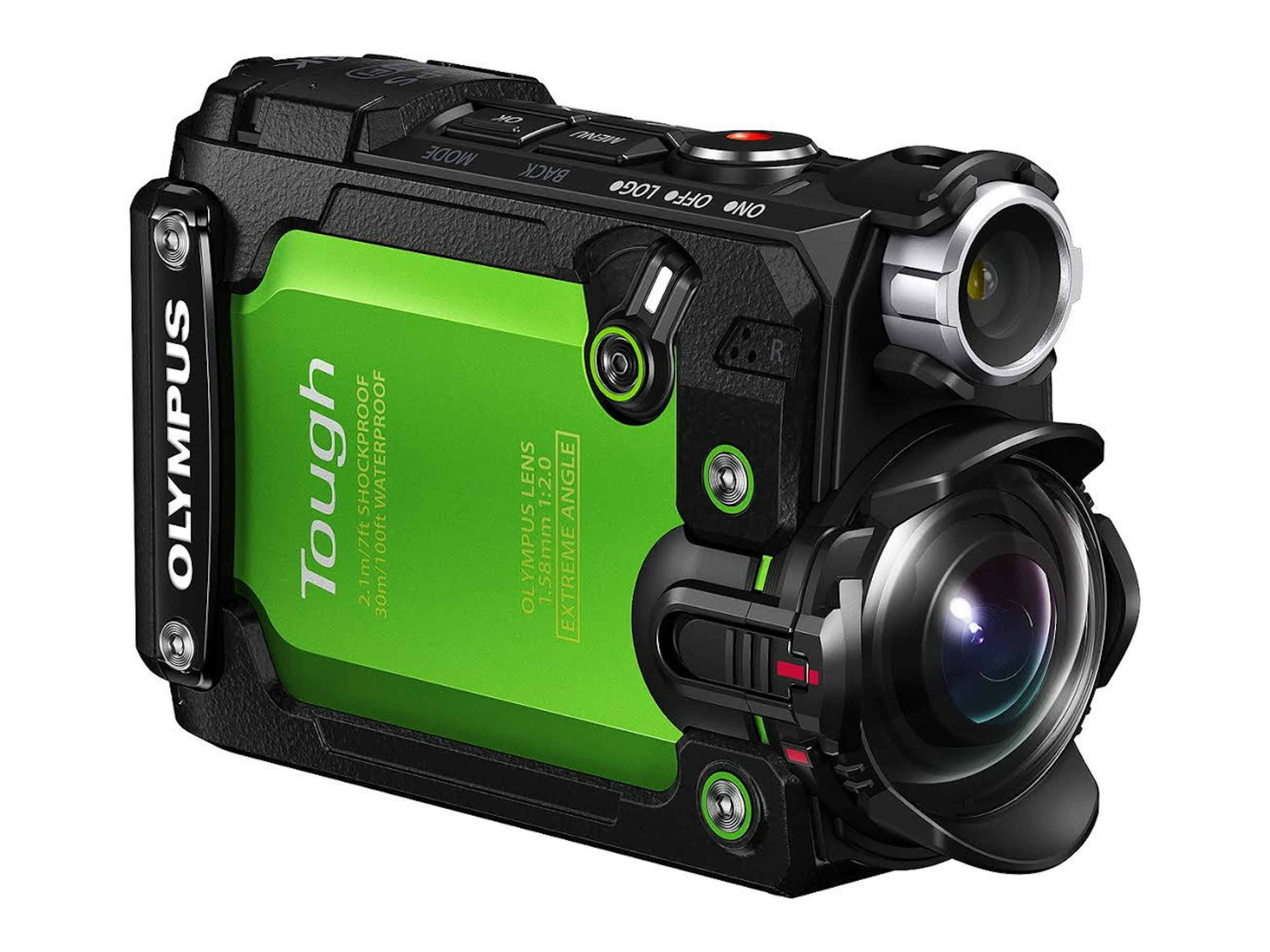是Olympus 首款運動相機 Stylus TG-Tracker 登場，主打運動與潛水的硬派風這篇文章的首圖