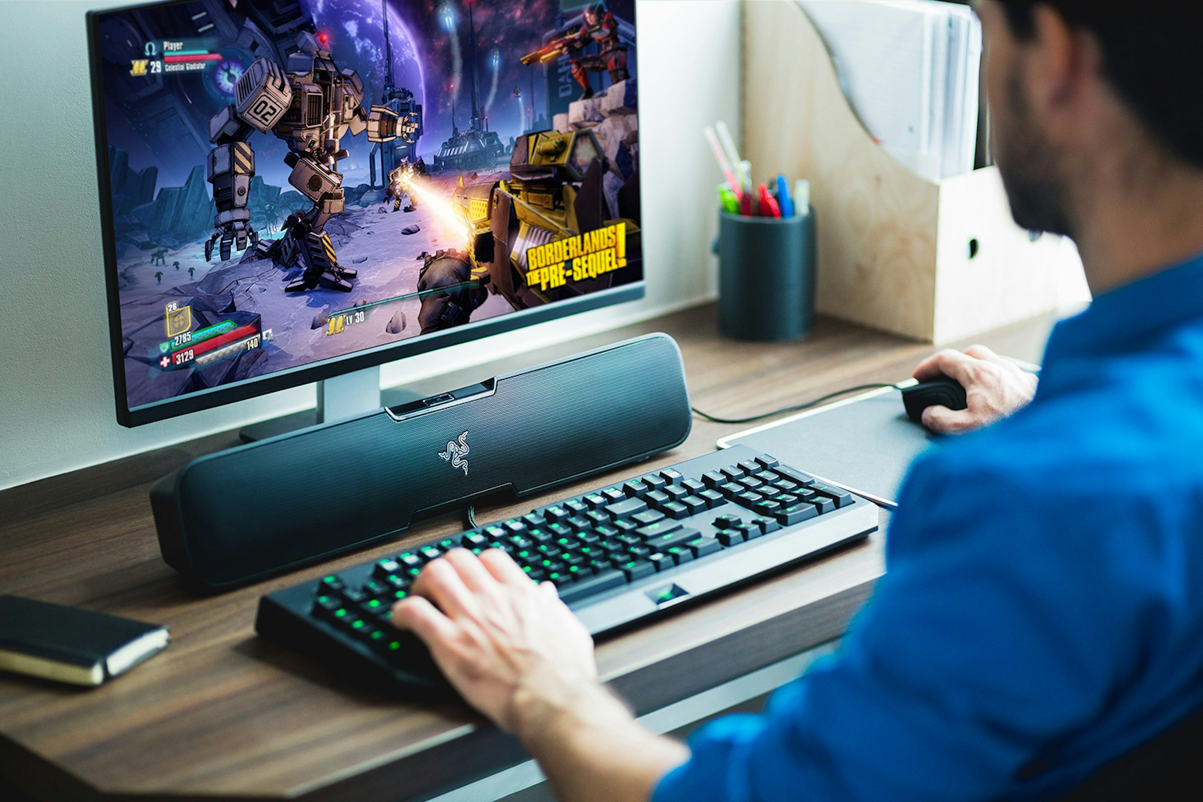 是專為空間有限的遊戲玩家而生， Razer推出 Razer LEVIATHAN 藍牙 Sound Bar 系統這篇文章的首圖