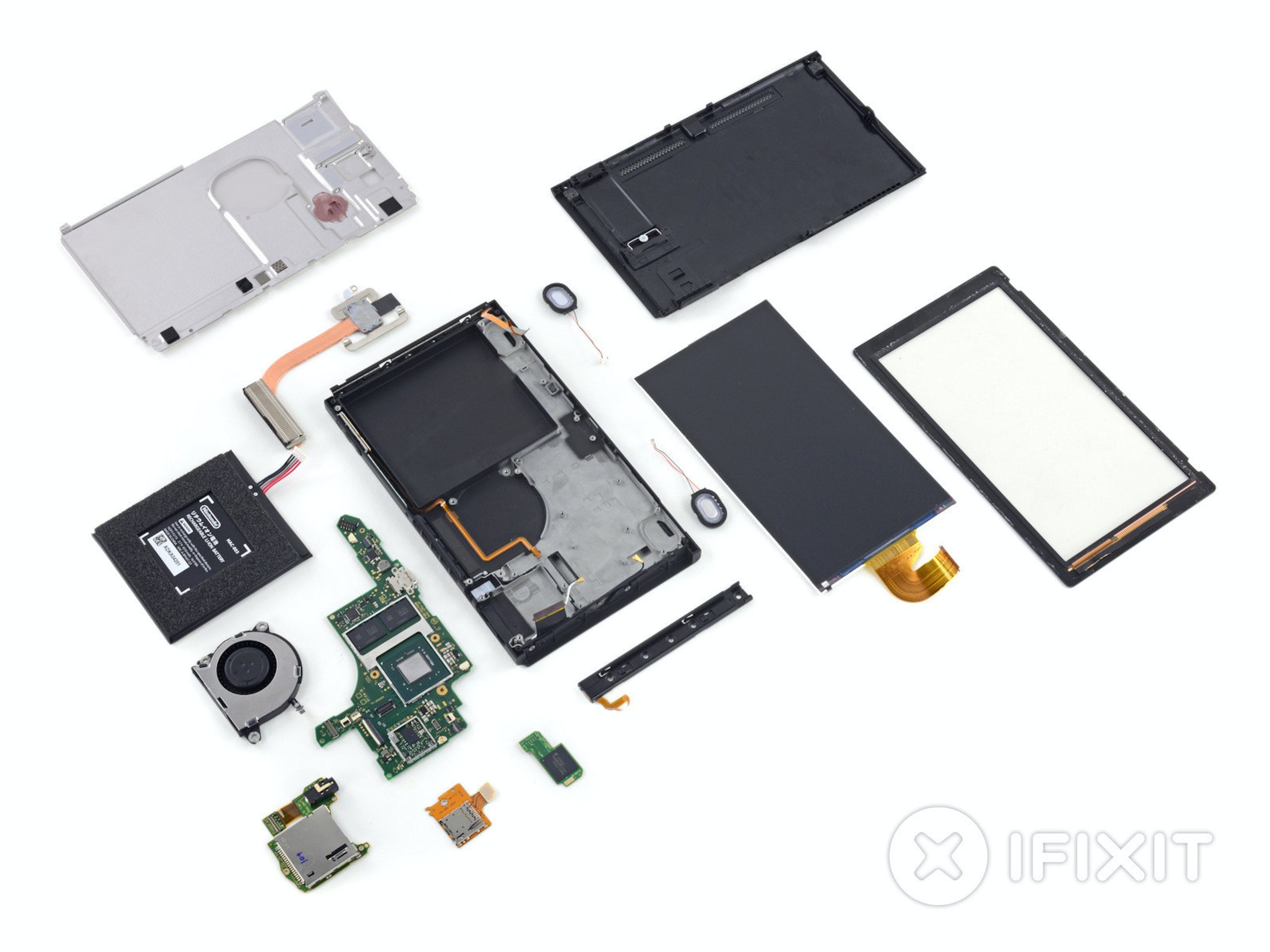 Ifixit 把switch 拆光了並給出不算難修復的評價 來看看裡面用了甚麼料件吧 1215 Cool3c Ifixit 把switch 拆光了並給出不算難修復的評價 來看看裡面用了甚麼料件吧 1215 Cool3c