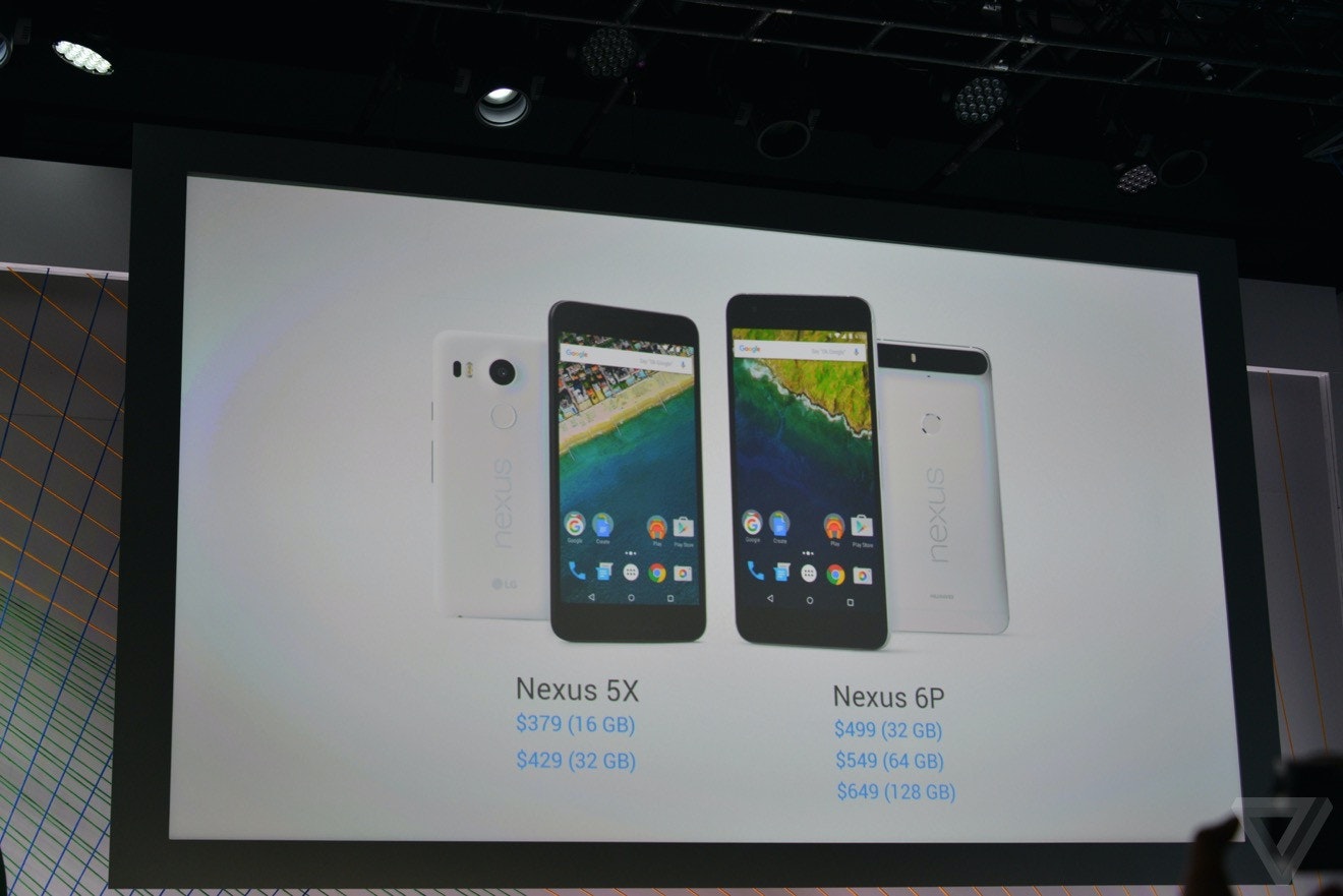 是新一代 Google Android 6.0 展示機登場， Nexus 5X 、 Nexus 6P 大小雙機滿足不同市場需求這篇文章的首圖