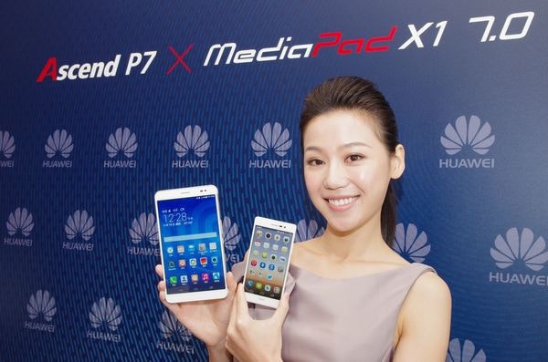 是華為在台推出高規 7 吋平板 MediaPad X1 7.0 ，以及至薄 4G 旗艦手機 Ascend P7這篇文章的首圖