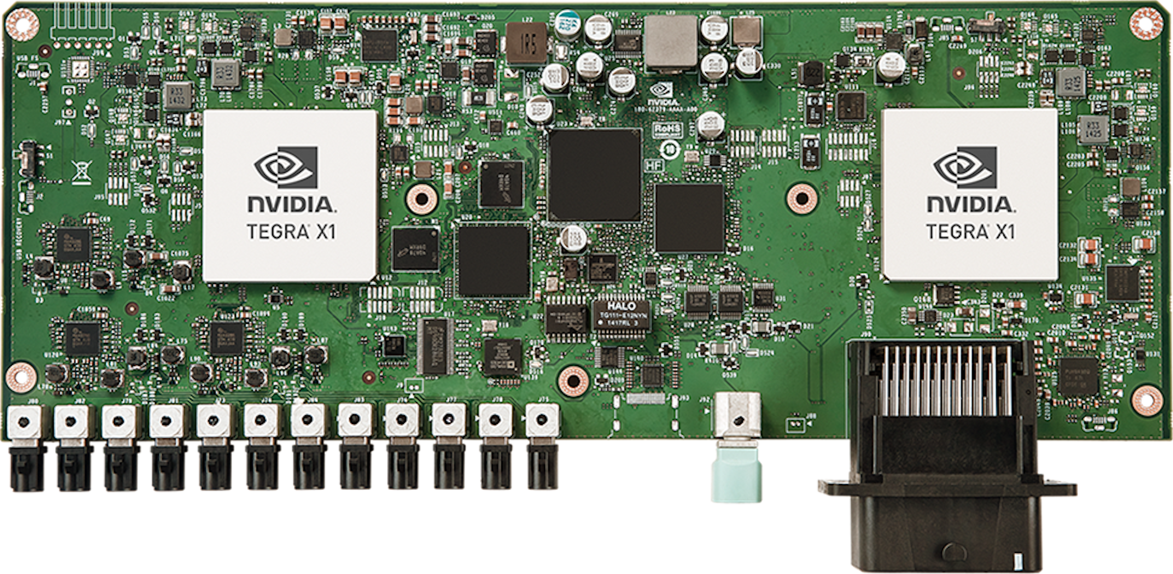 是CES 2015 ： NVIDIA 發表車載平台計畫 NVIDIA Drive ，分為自動駕駛的 Drive PX 與車載通訊系統的 Drive CX這篇文章的首圖