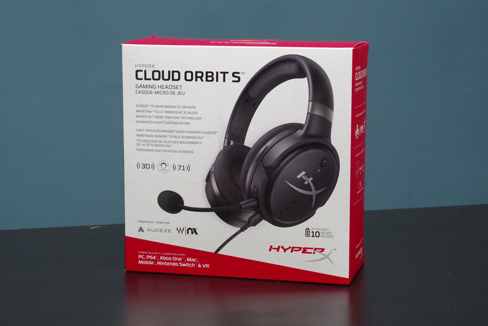 HyperX Cloud Orbit S ゲーミングヘッドセット Waves Nx ヘッド