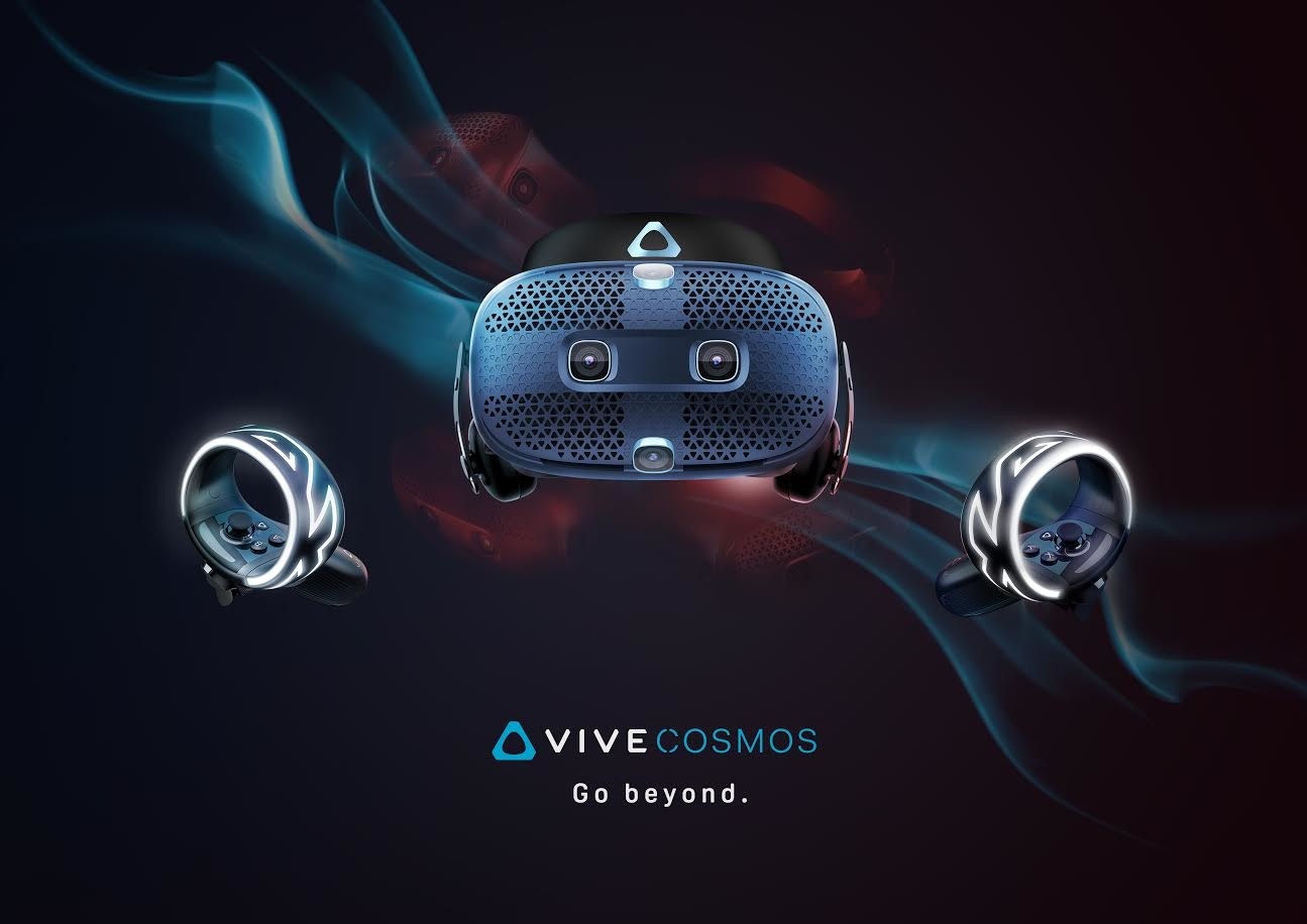 Virtual reality headset, HTC VIVE Pro Eye - Virtual reality headset w/ 2 microphones, HTC Vive Pro HMD, HTC Vive Virtual Reality Headset, Virtual Reality, CES, Head-mounted display, HTC, , Siggraph, vive cosmos release date, Vehicle, Automotive design, Car, Graphic design, Advertising, Custom car