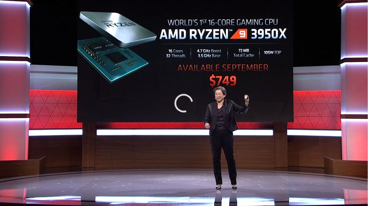 AMD 除公布第三世代Ryzen 5 外持續加碼核戰，宣布消費級16 核心Ryzen 9