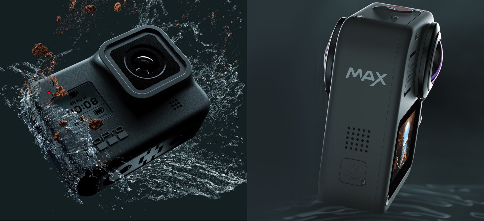 強調藉配件客製個人化需求的gopro Hero8 Black 與前後雙鏡頭的gopro Max 發表 運動相機 癮科技cool3c