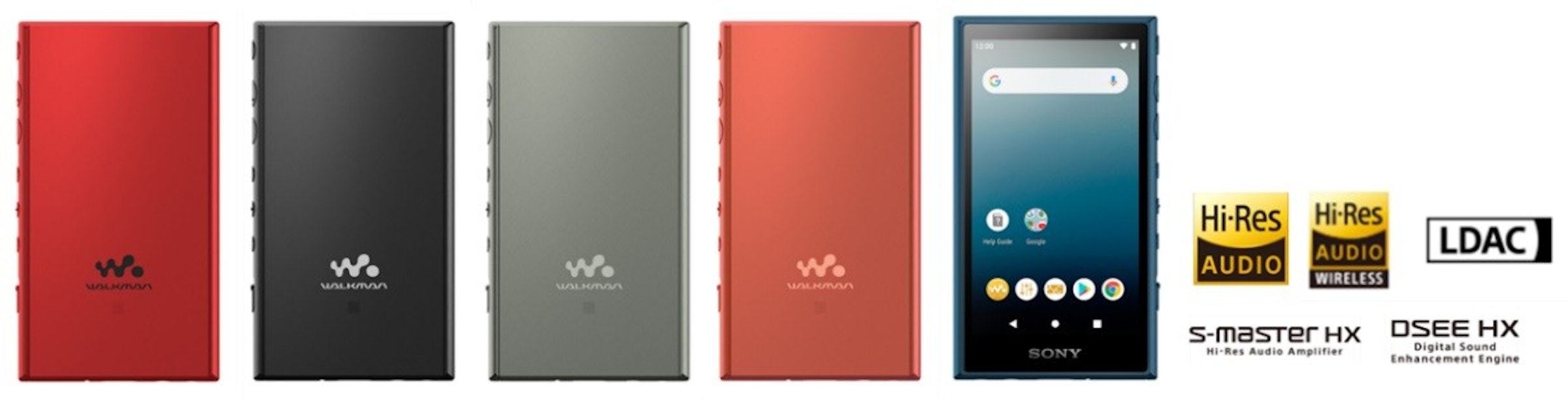 照片中提到了Hi-Res、Hi-Res、LDAC，跟隨身聽、隨身聽有關，包含了高分辨率音頻、功能手機、手機、產品設計、領導者發展與評估課程
