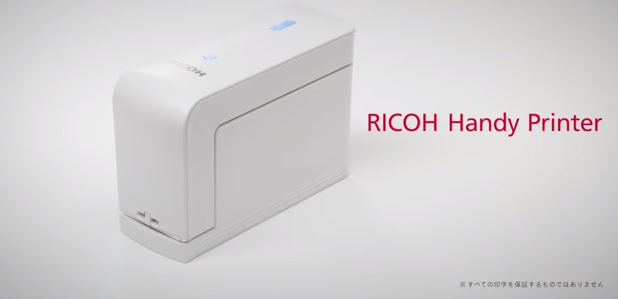 理光推出Handy Print 手持列印機，讓列印這件事情變的很不一樣#Ricoh