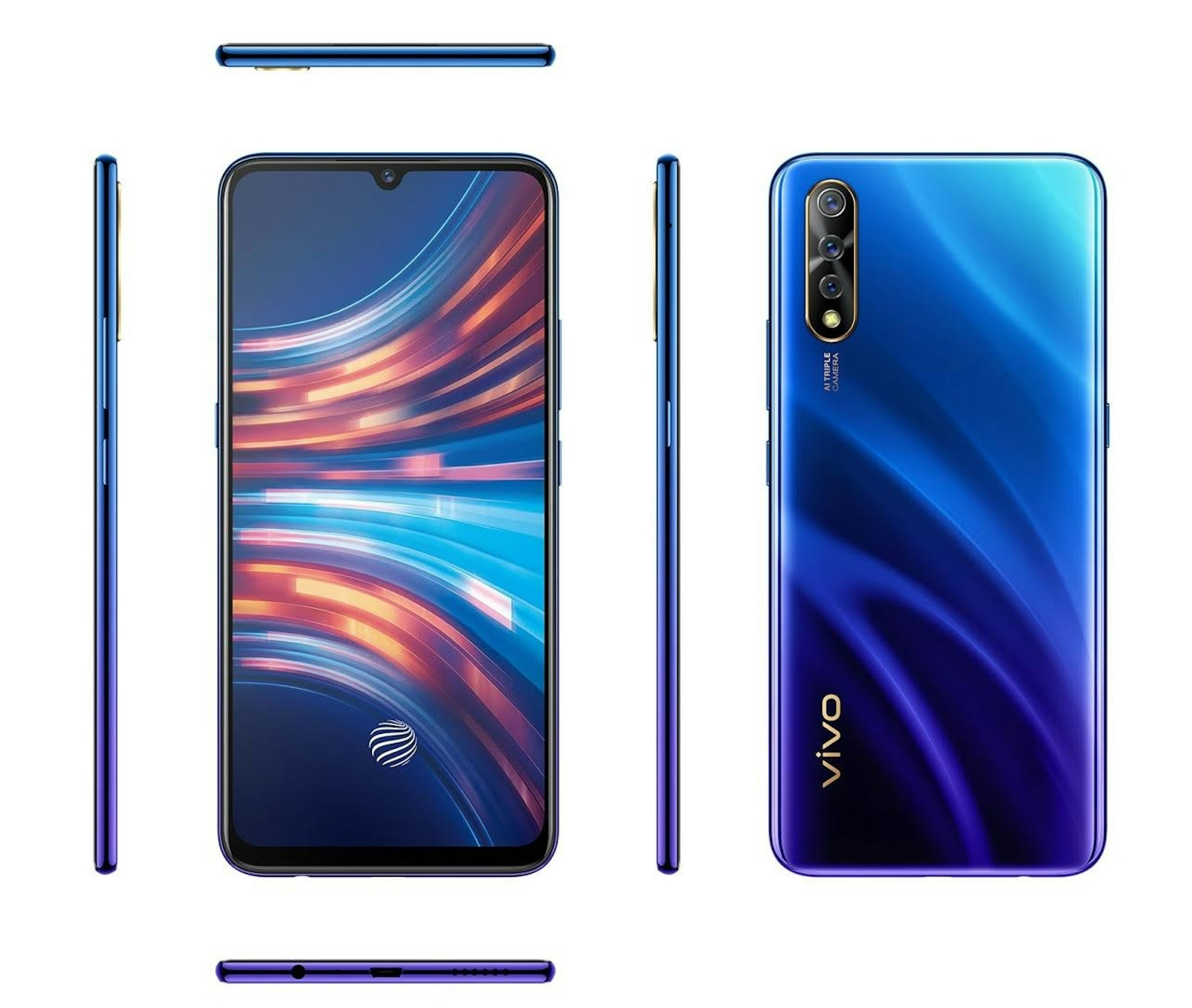 Vivo, , Smartphone, 128 GB, blue, Vivo, , Samsung, , Vivo Y93, electric blue, Mobile phone, Mobile phone case, Gadget, Communication Device, Electronic device, Technology, Electric blue, Portable communications device, Mobile phone accessories, Smartphone