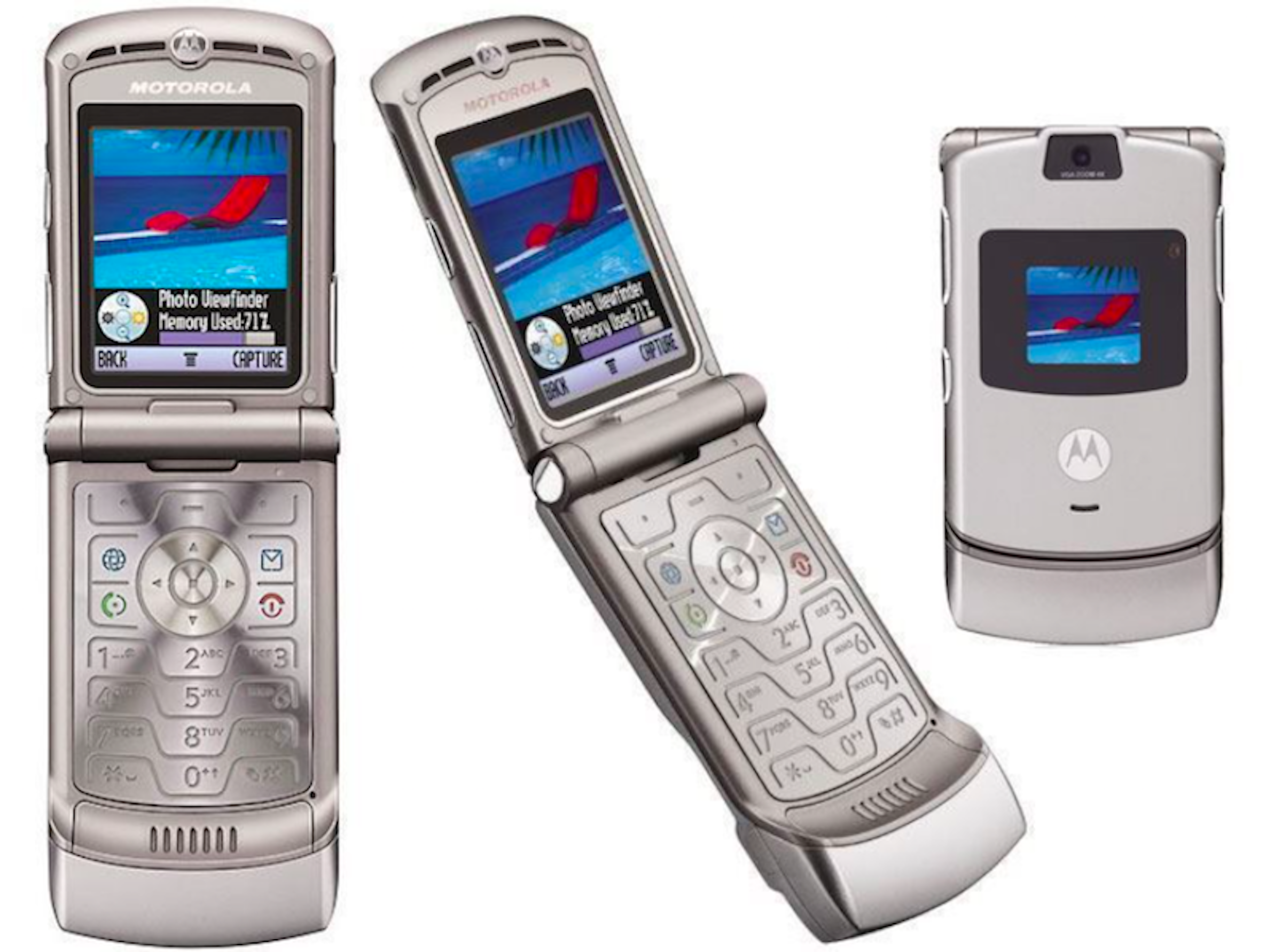 Droid Razr, Motorola Razr2, Motorola Atrix 4G, Motorola RAZR V3, Motorola RAZR V3m, Motorola StarTAC, Droid Razr HD, Motorola, , Clamshell design, moto razr v3, mobile phone, feature phone, communication device, gadget, technology, portable communications device, electronic device, product, telephony, product