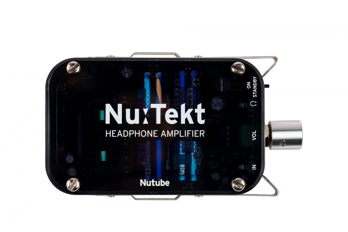 照片中提到了Nu Tekt、HEADPHONE AMPLIFIER、Nutube，包含了硬件、Nutube、功放、高格、電子產品