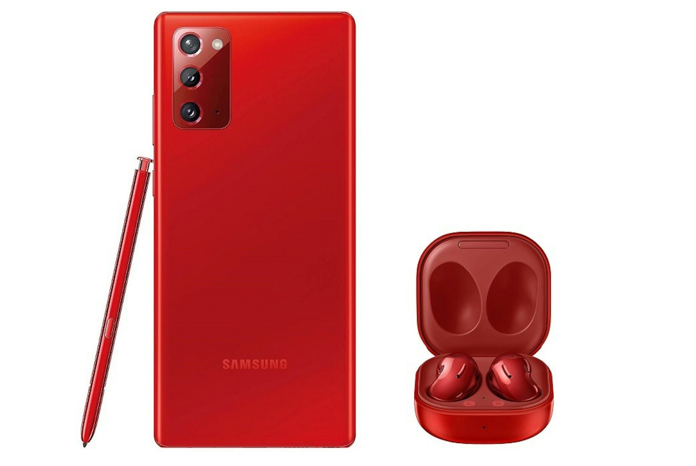 照片中提到了SAMSUNG，包含了移動電話、產品設計、通訊、手機配件、紅色
