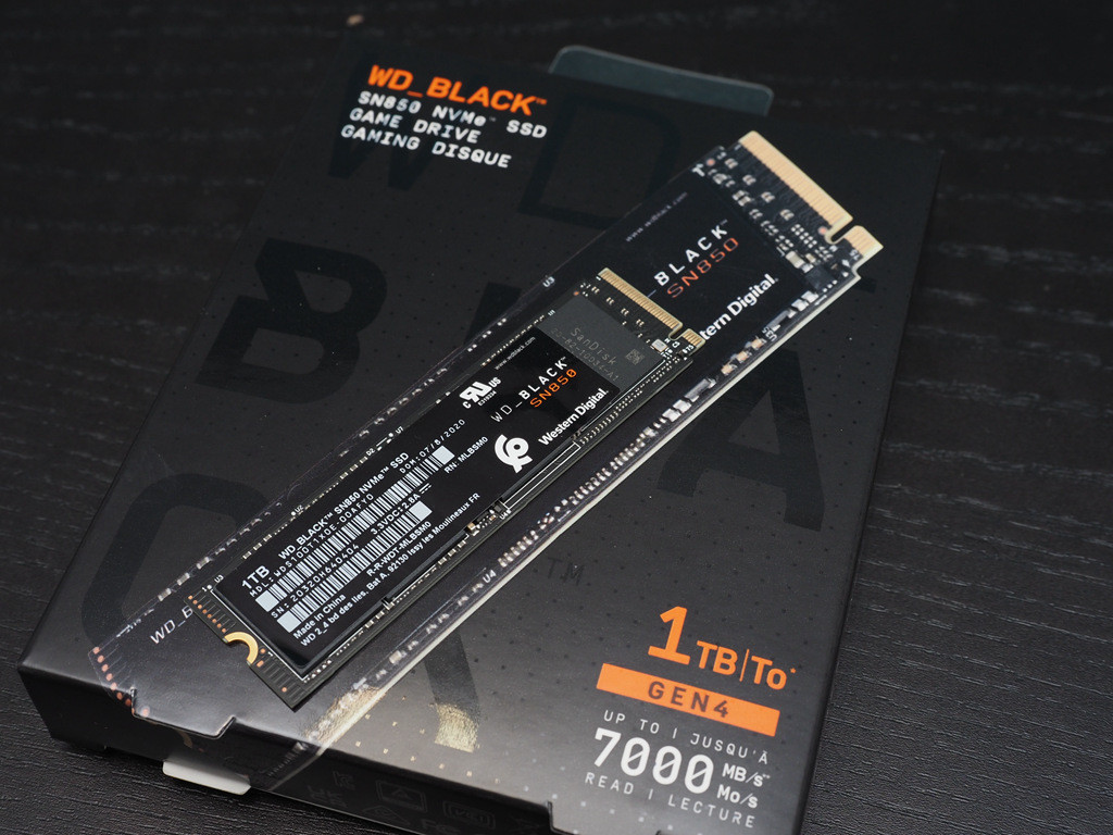 解放PCIe 4 x4 達7,000MBps 的真實效能， WD Black SN850 NVMe