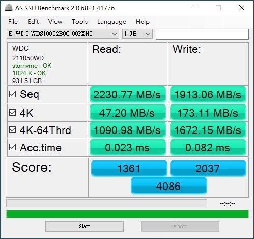 平價且有效提升電腦傳輸速度的NVMe SSD ， Western Digital WD Blue