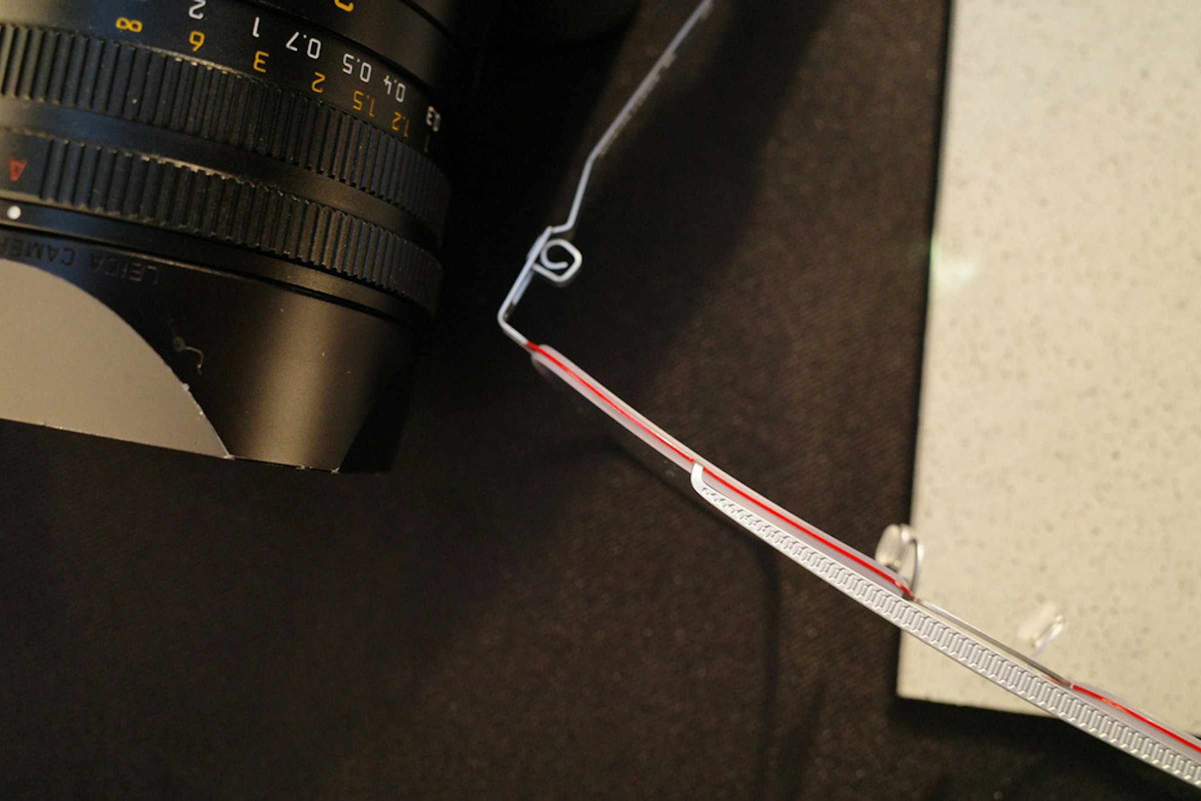 照片中提到了LEICA CAMER、1.2 1.5 2、9，包含了光、產品設計、角度、光、產品
