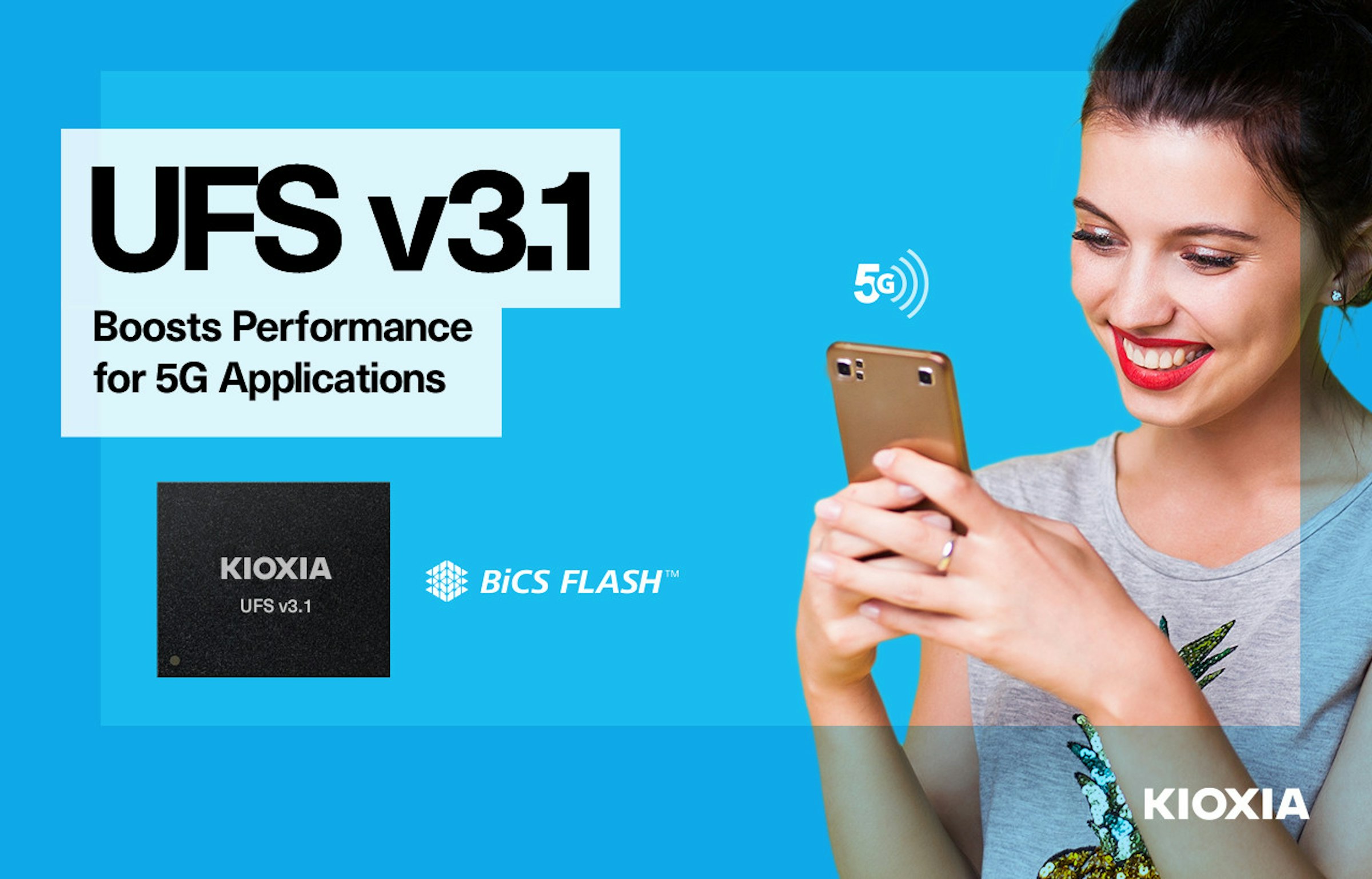 照片中提到了UFS v3.1、50)、Boosts Performance，跟KDKA電視、Belgacom ICS有關，包含了在線廣告、通用閃存、快閃記憶體、移動電話、電腦