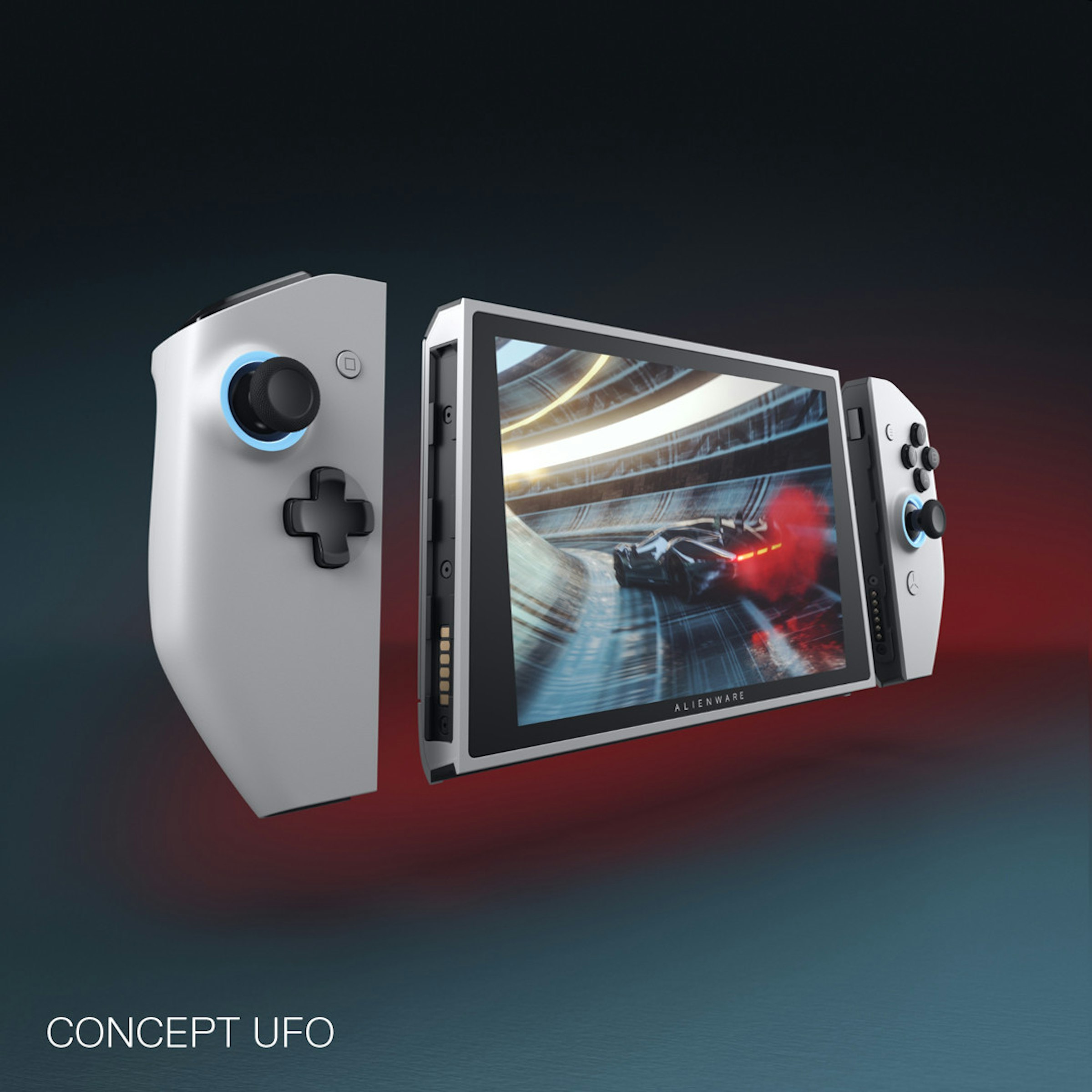 照片中提到了ALIENWARE、CONCEPT UFO，跟勃朗峰有關，包含了小工具、戴爾電腦、外星人軟件、遊戲機、消費電子展