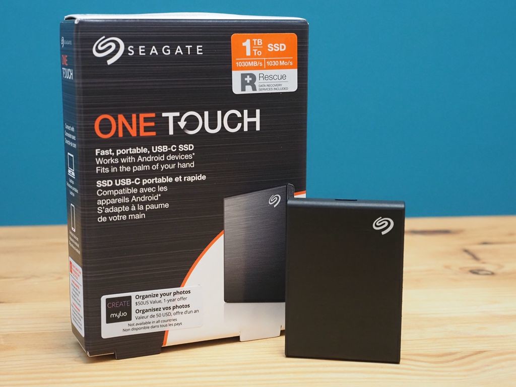 Seagate One Touch SSD データ復旧3年付 2TB USB3.2 Gen2 読出最高
