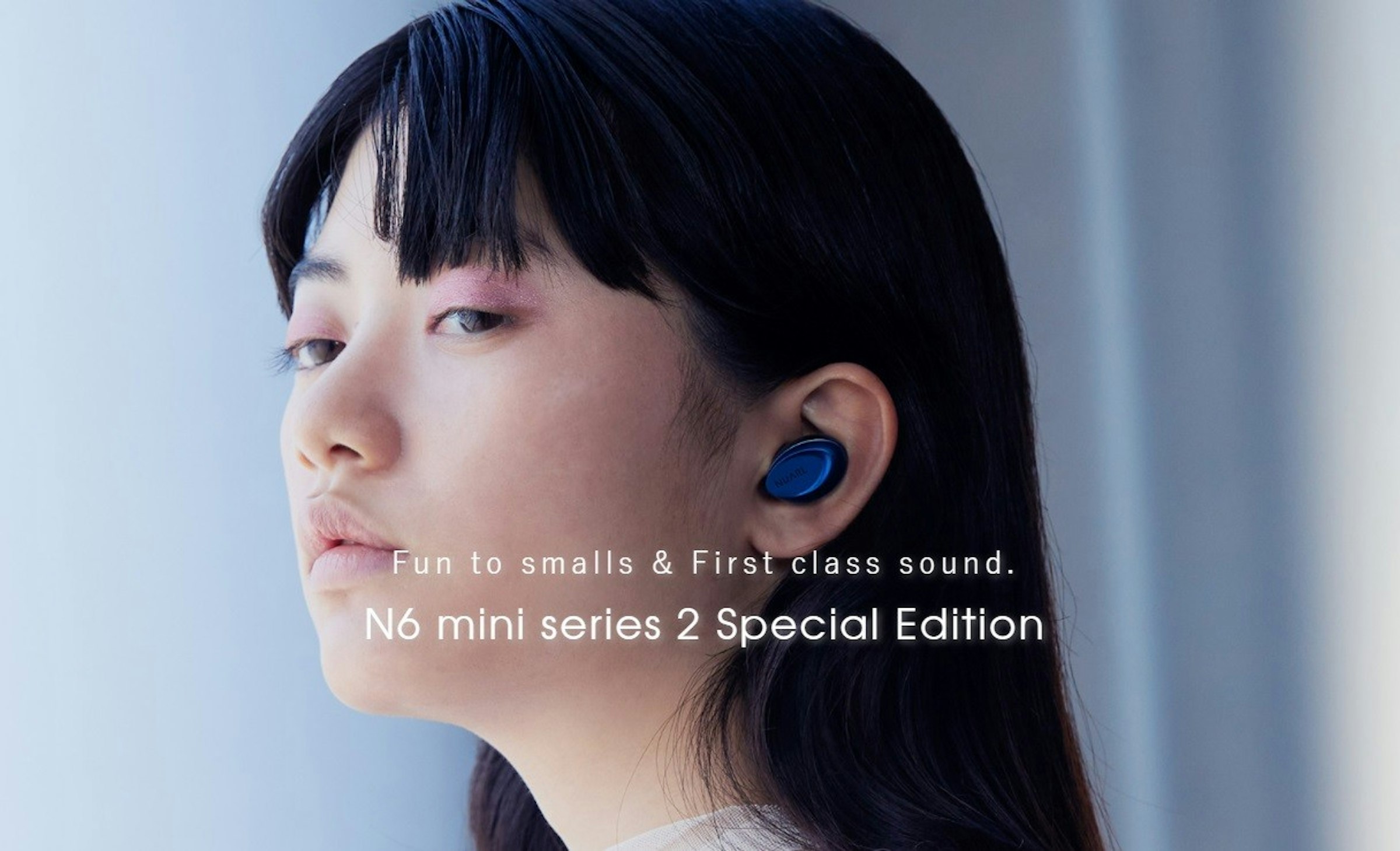 照片中提到了Fun to smalls & First class sound.、Nó mini series 2 Special Edition，包含了美女、面對、前額、染髮、嘴唇