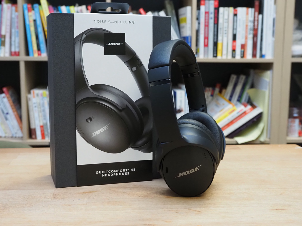 經典不可動搖的純粹主義之作， Bose QC45 耳罩式無線主動降噪耳機動手