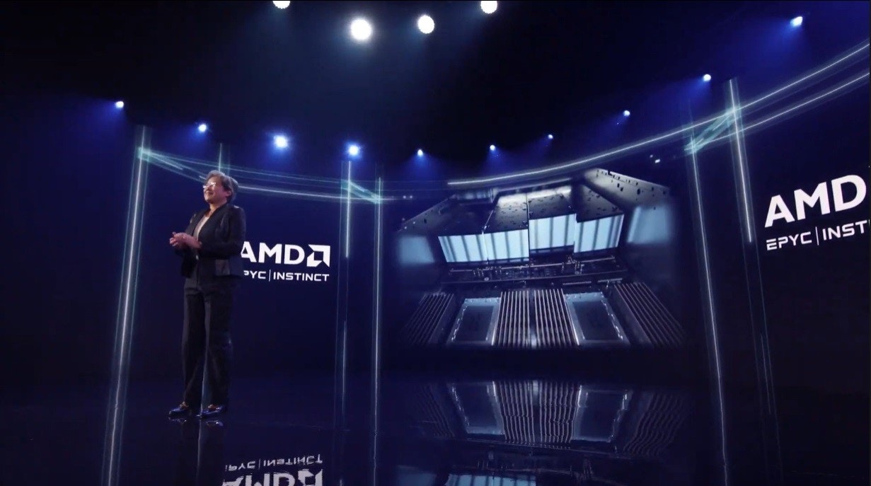 照片中提到了AMDA、AMD、PYC INSTINCT,跟Advanced Micro Devices公司、Advanced Micro Devices公司有關,包含了視覺、顯示裝置、視覺、牆紙、電腦