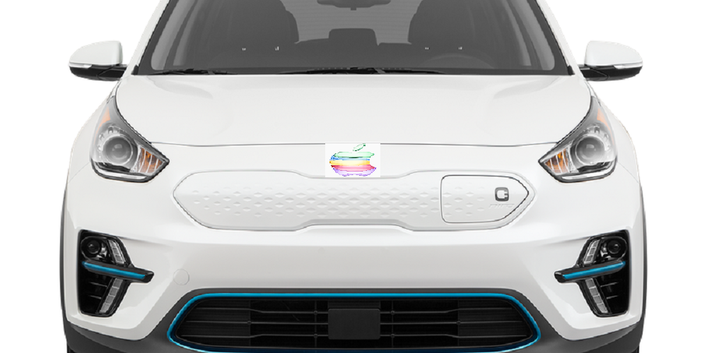 照片中包含了起亞尼羅前保險槓透明、2020年起亞Niro EV、2019年起亞Niro插電式混合動力車、2019起亞Niro EV EX Premium、起亞Soul EV