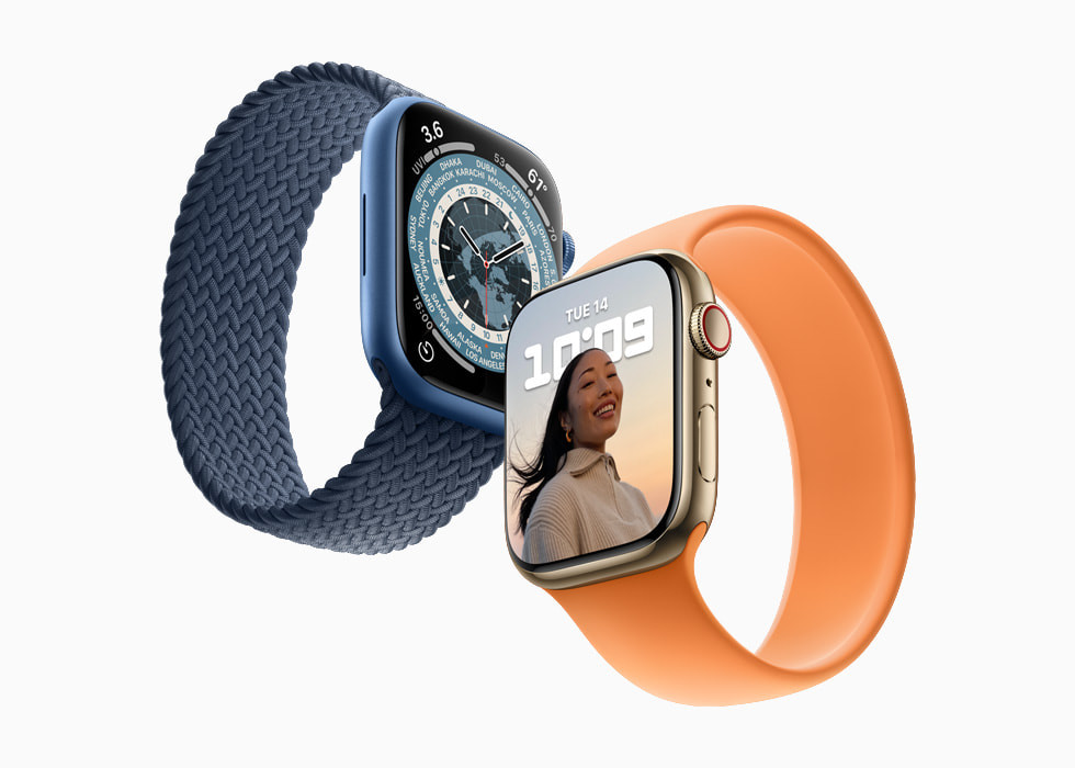 蘋果Apple Watch Series 7 將於10 月8 日開放預購、 10 月15 日供貨