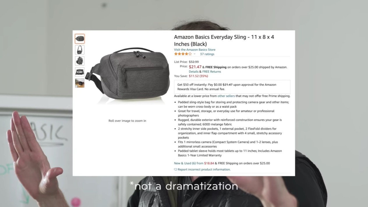 Everyday sling amazon outlet basics