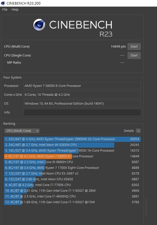 5800x cinebench r23