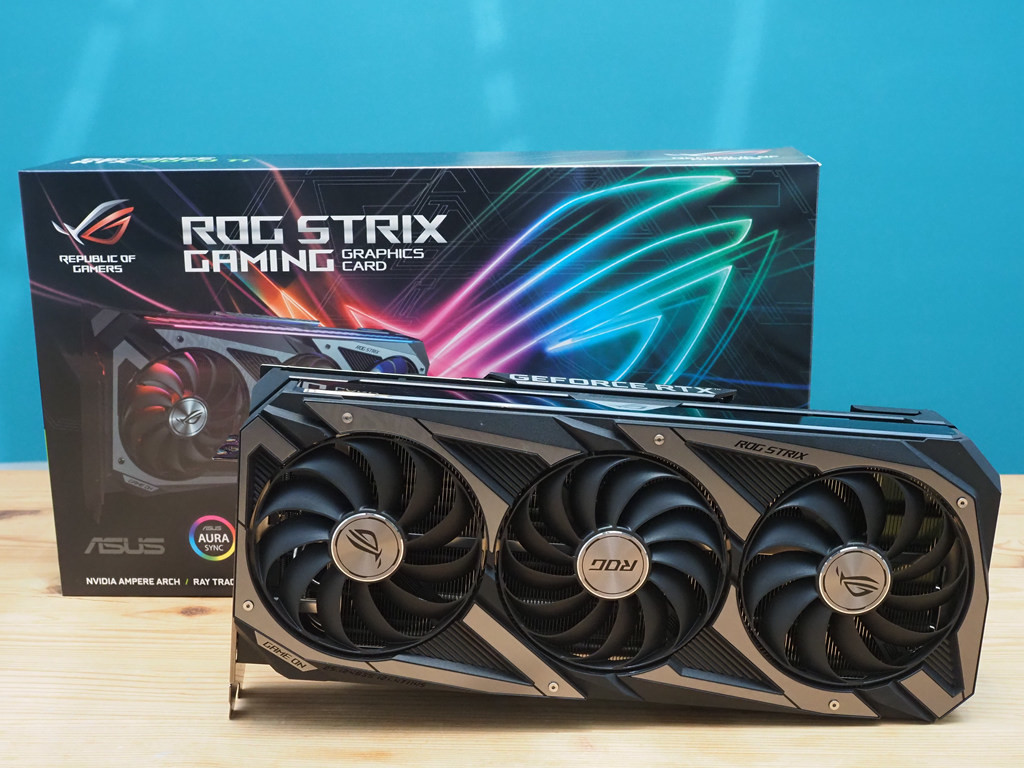 超大三風扇與8 個3Pin 進一步釋放更多可能，華碩ROG Strix RTX 3070TI