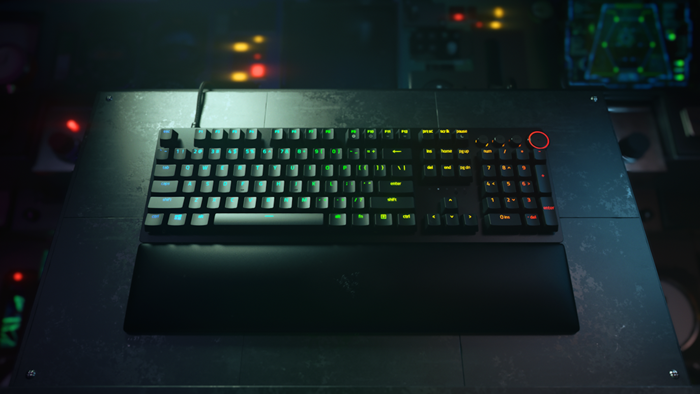照片中提到了prts、serk、pause，包含了Razer Huntsman V2 模擬 RGB 光學遊戲鍵盤 Doubleshot PBT 鍵帽美國 PS、計算機鍵盤、Razer Huntsman V2 模擬 RGB 光學遊戲鍵盤 Doubleshot PBT 鍵帽美國 PS、遊戲鍵盤、雷蛇