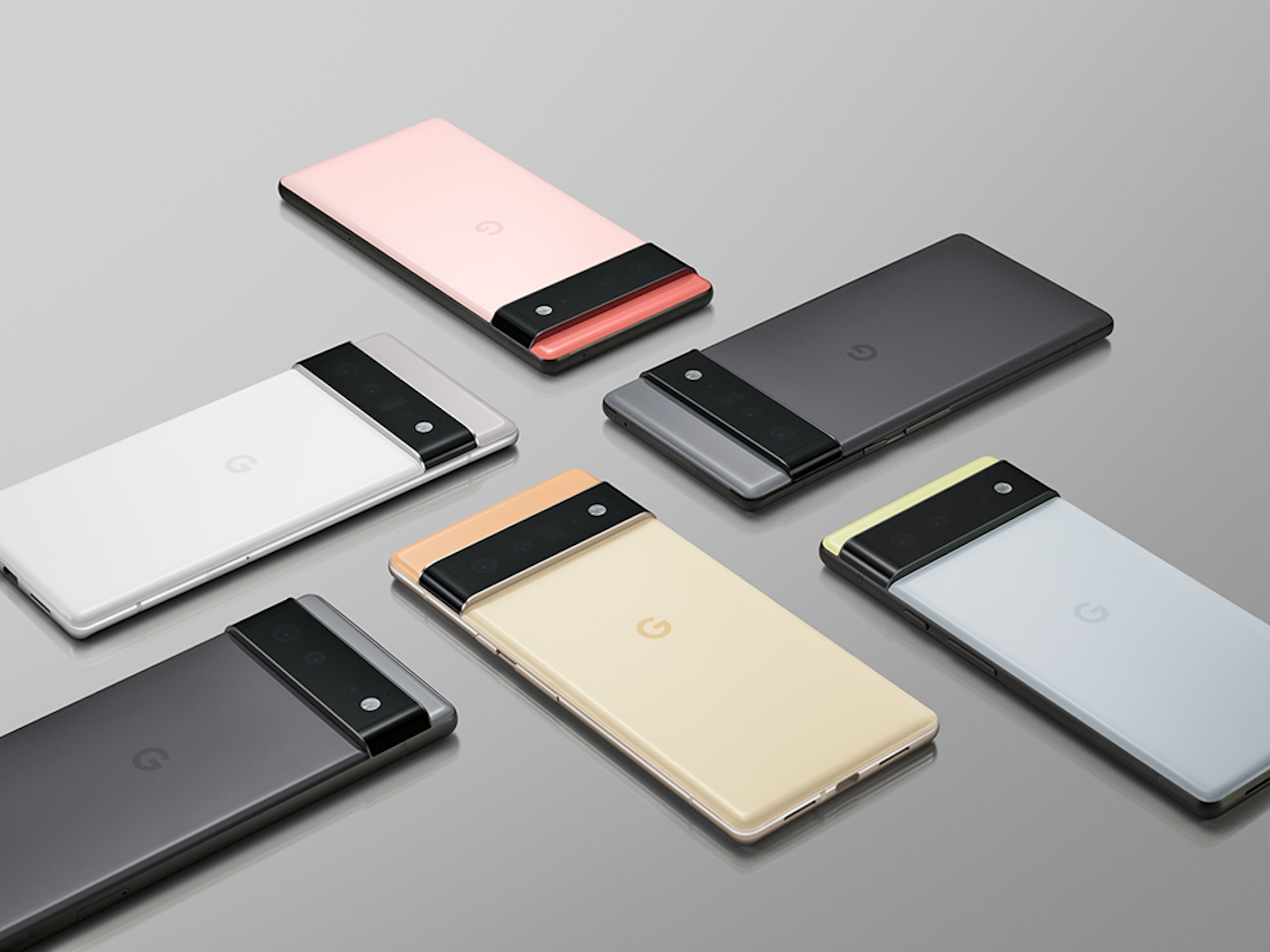 照片中包含了像素 6、像素5、谷歌、15 厘米、手機