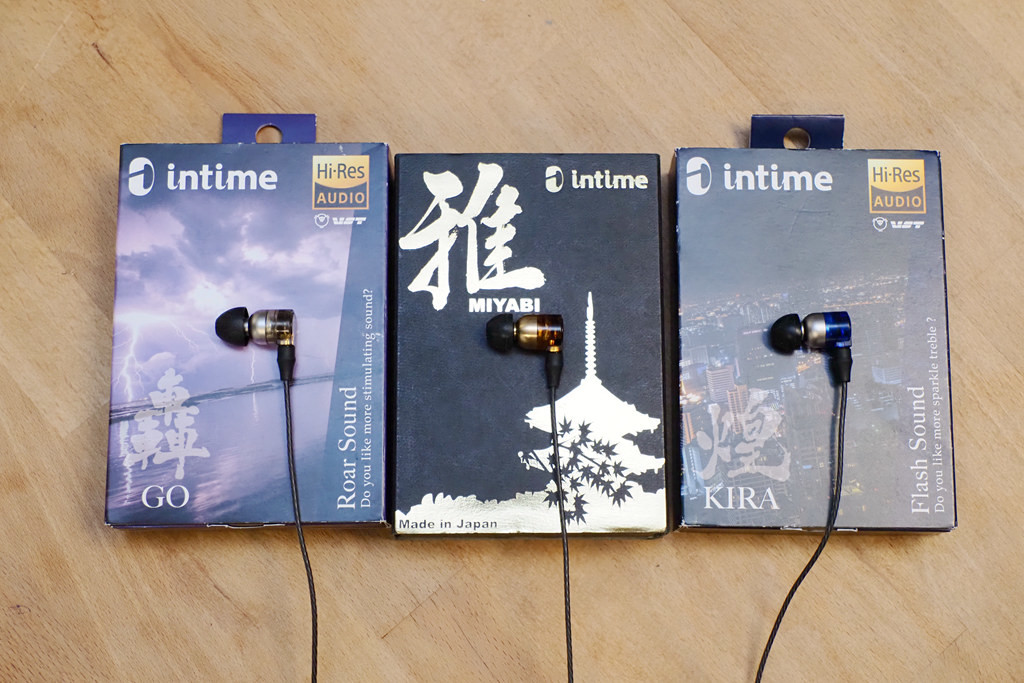 日本製造的InTime 平價耳機評測，重低音強化的「轟Go 」、著重中高頻的