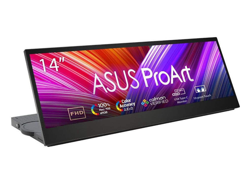 華碩 32:9 可攜式螢幕 ProArt Display PA147CDV 上市，出廠經色彩預校正、具備 ASUS Dial 旋鈕與支援 ...