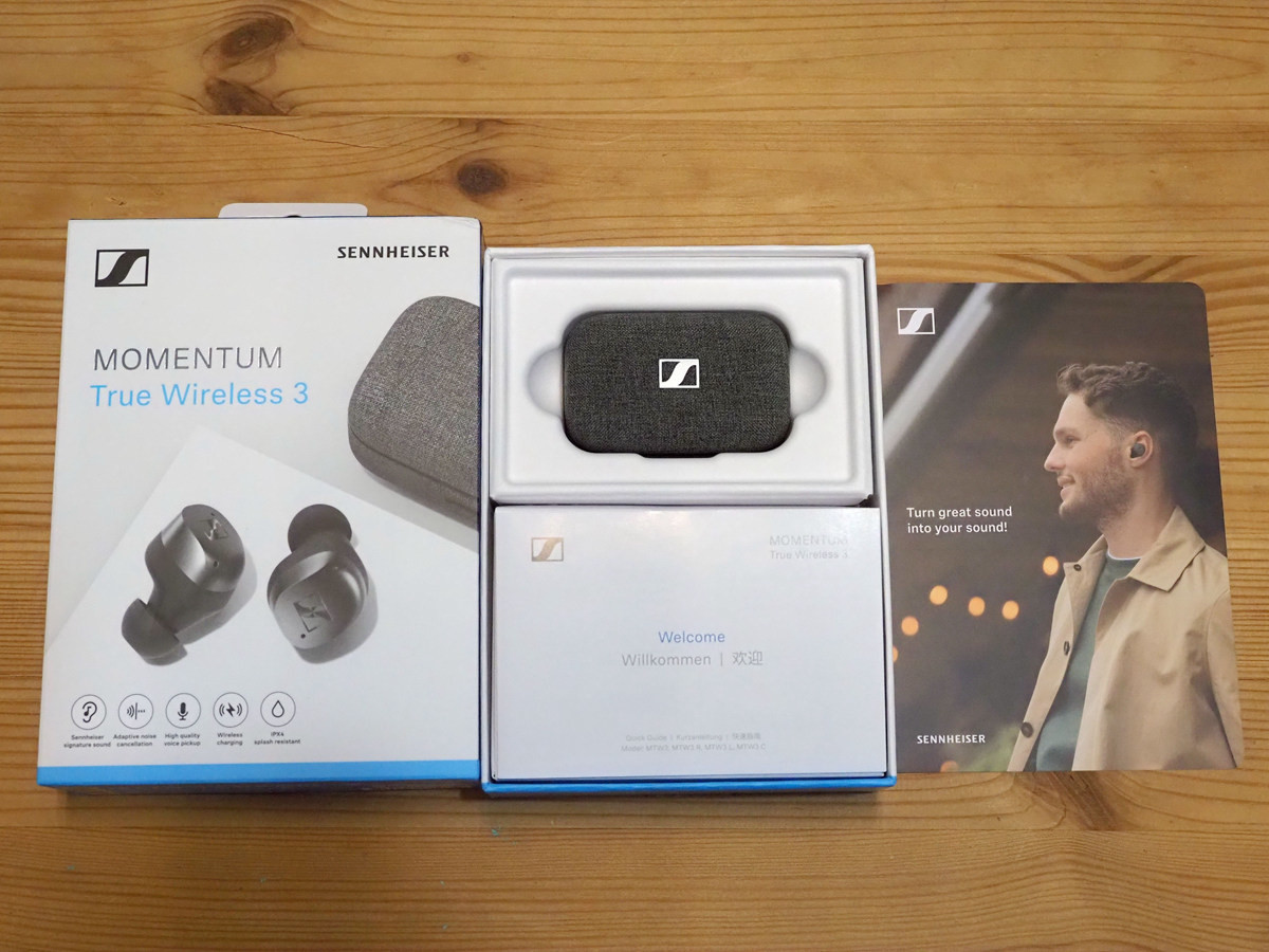 ニッサン・638 sennheiser momentum true wireless3(左耳) - ヘッドフォン