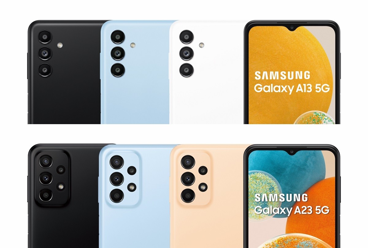 三星推出Galaxy A13 5G 、 Galaxy A23 5G 兩款超值50MP 手機，皆萬元有