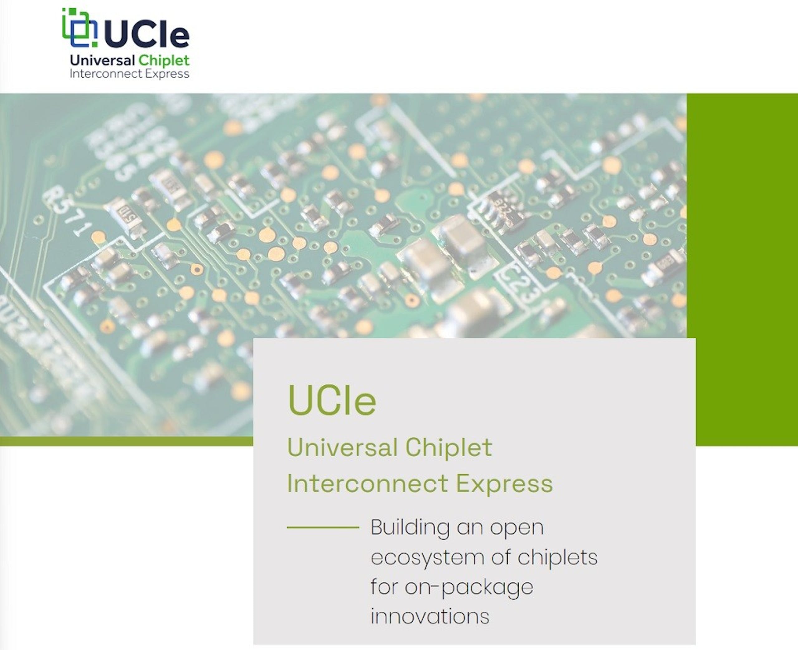 照片中提到了QUCle、Universal Chiplet、Interconnect Express，跟國際自行車聯盟有關，包含了量子計算機高清圖像下載、電腦、量子計算、圖片、電腦運算