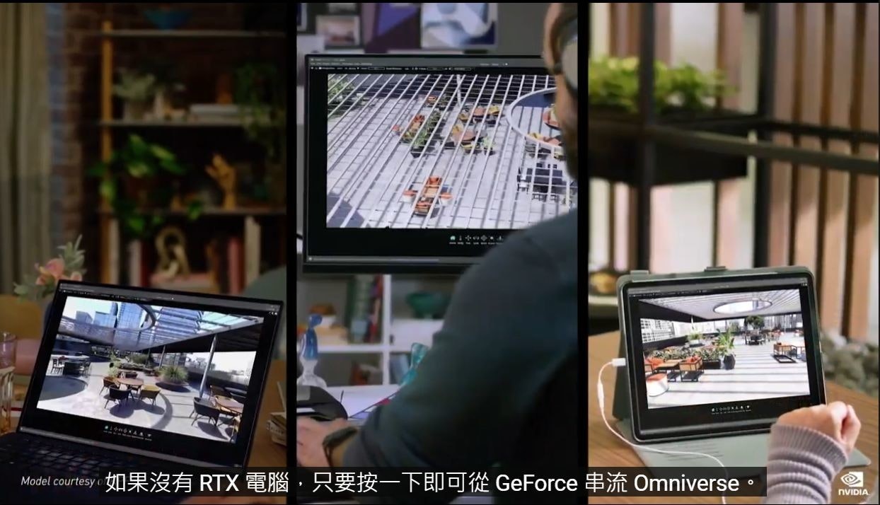 照片中提到了819AONA ..、A AY、NVIDIA,包含了小工具、電視、小工具、多媒體、電子產品