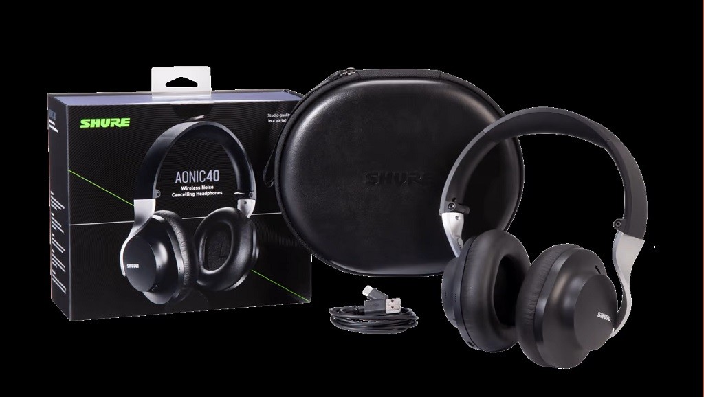 Shure 發表AONIC 40 藍牙耳罩耳機，體積較AONIC 50 縮小、續航力達25