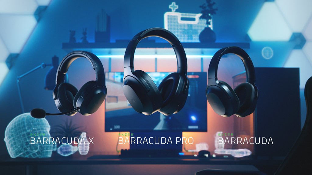 Razer 推出三款Barracuda 系列耳機，標榜電競與街頭時尚結合滿足遊戲與