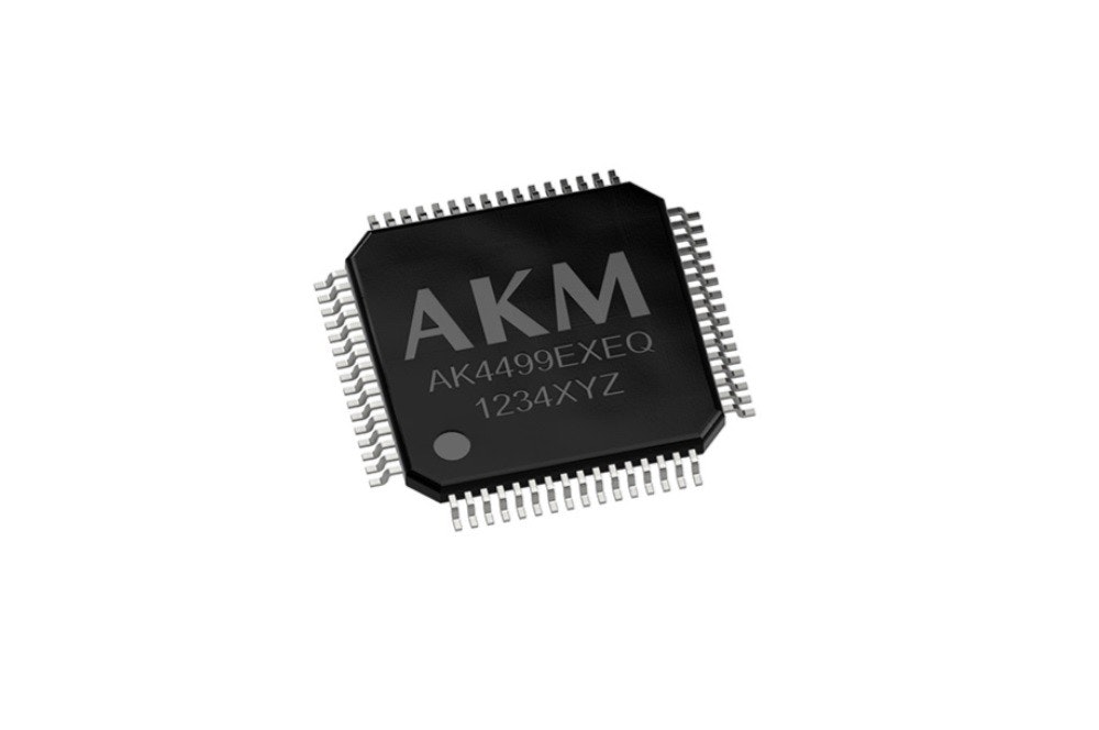 照片中提到了AKM、AK4499EXEQ、1234XYZ，跟AKN 艾森纜車有關，包含了微控制器、電子產品、微控制器、電子零件、半導體