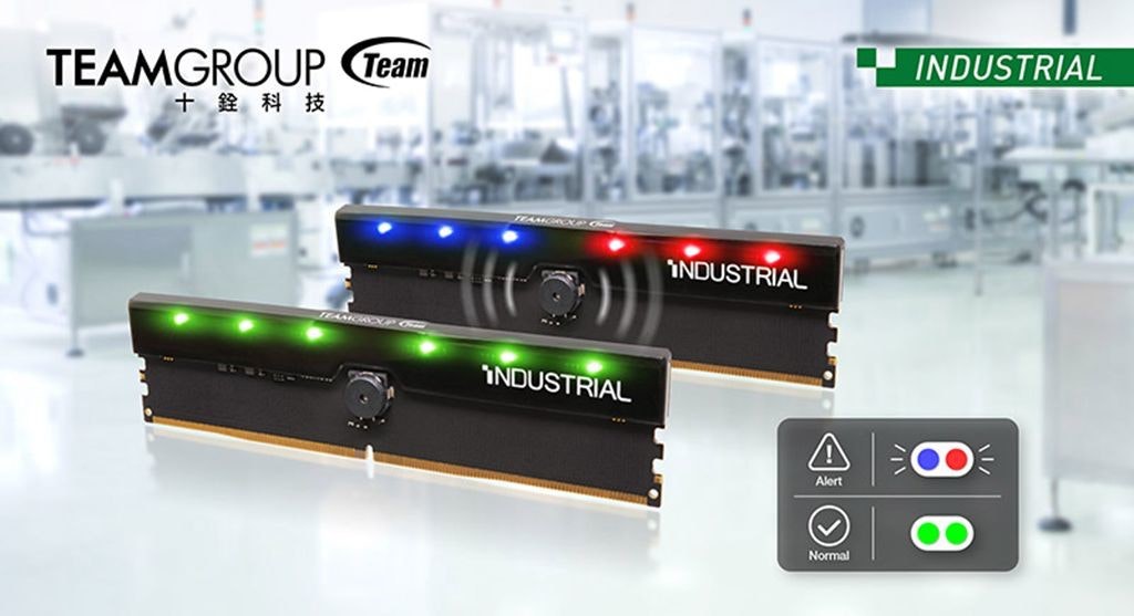 照片中提到了TEAMGROUP Team、十銓科技、TEAMGROUPF，包含了DDR5 SDRAM、電子產品、DDR5 SDRAM、電腦內存、Advanced Micro Devices公司