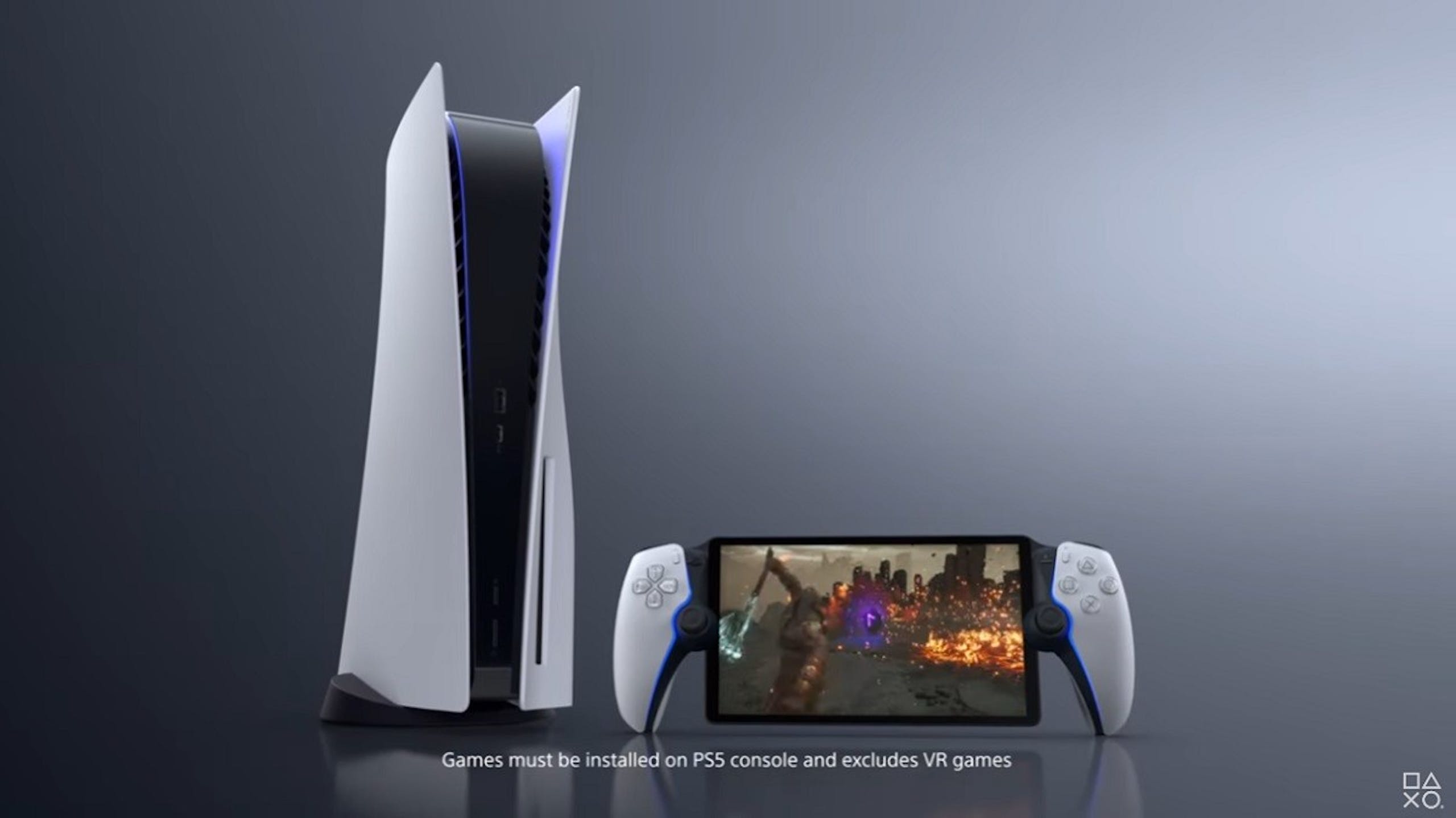 照片中提到了Games must be installed on PS5 console and excludes VR games、CE、DA，包含了小工具、Q項目、的PlayStation 5、潛龍諜影、了索尼