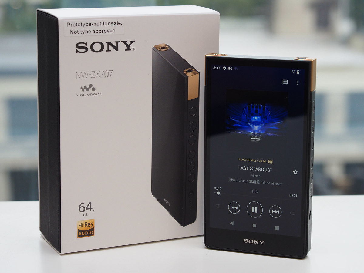 Sony Walkman NW-ZX707 高音質音樂播放機評測，有著黑磚八成實力且外型
