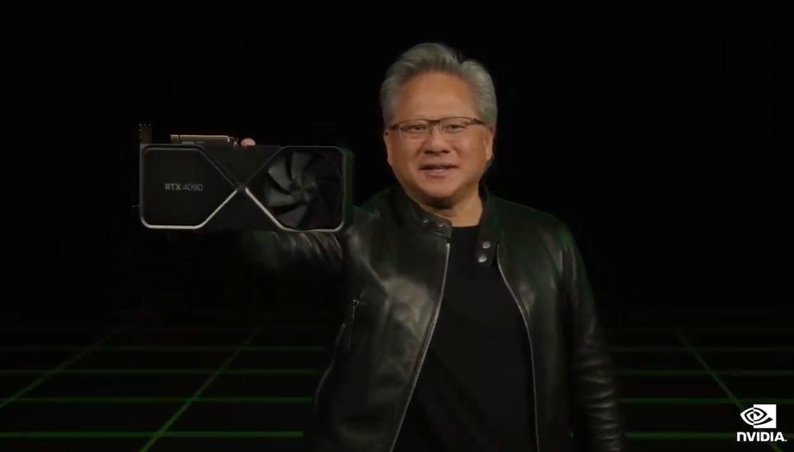 照片中提到了RTX 4090、NVIDIA.,跟英偉達有關,包含了RTX 4080、英偉達RTX、GeForce 40 系列、圖形處理單元