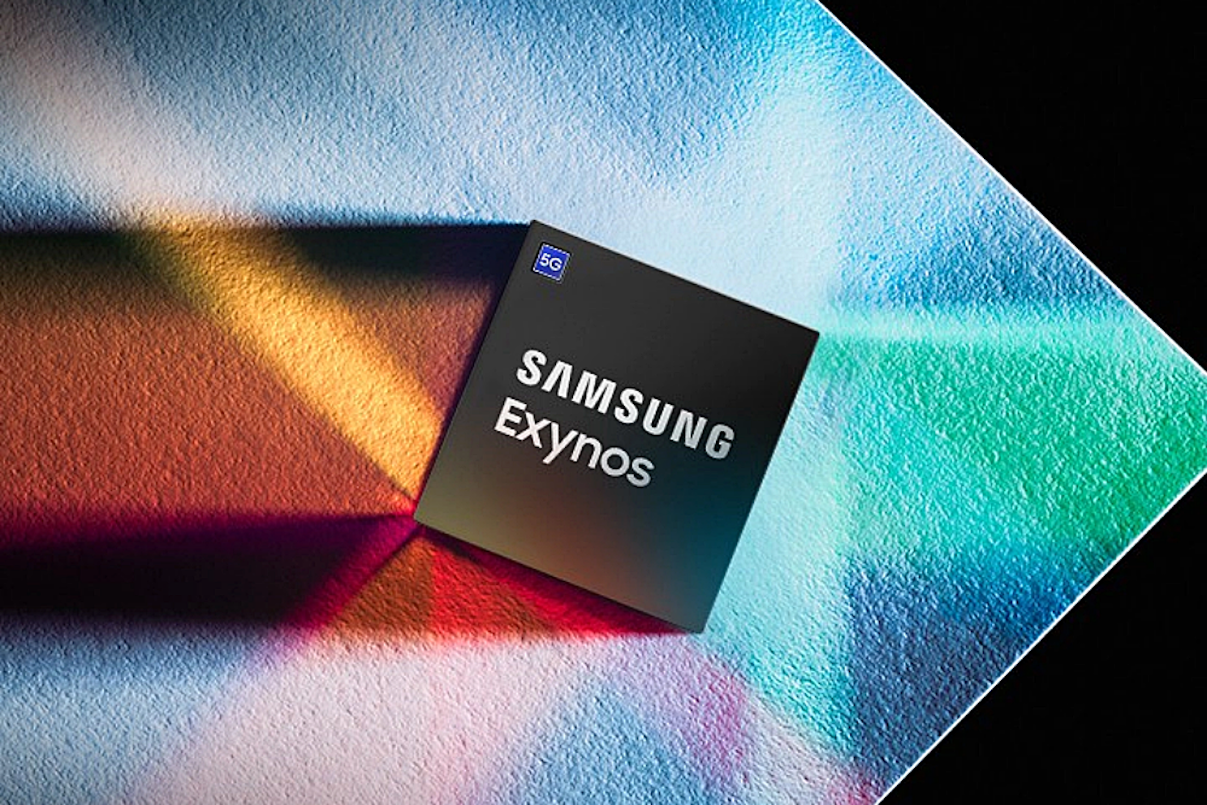 照片中提到了5G、SAMSUNG、Exynos，包含了熊鎮別墅公寓、Exynos、三星、5 nm製程、中央處理器